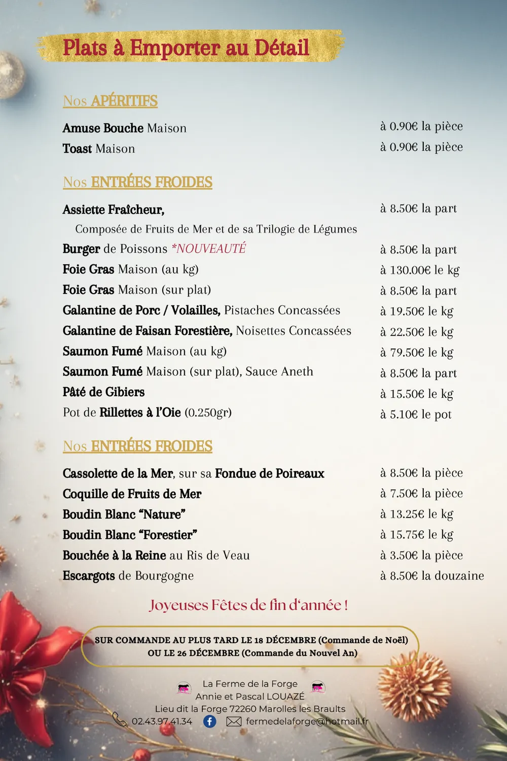 charcuterie beaumont sur sarthe