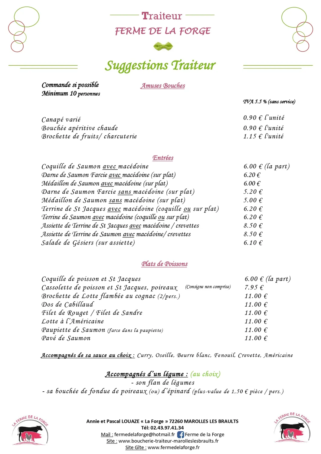 traiteur anniversaire beaumont sur sarthe