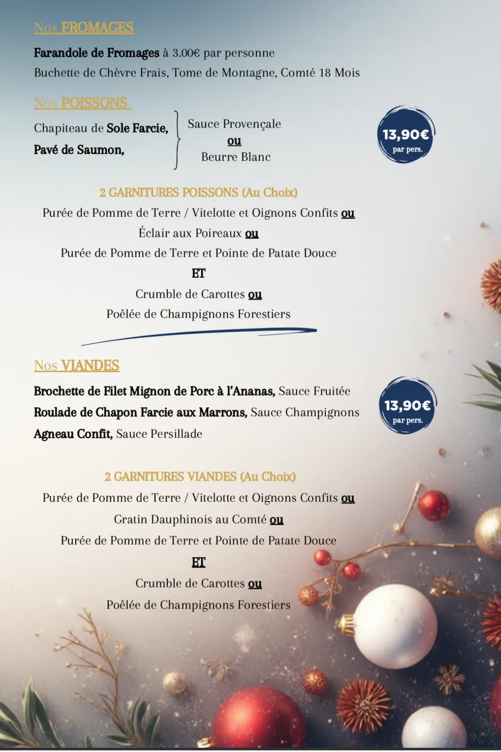 traiteur beaumont sur sarthe