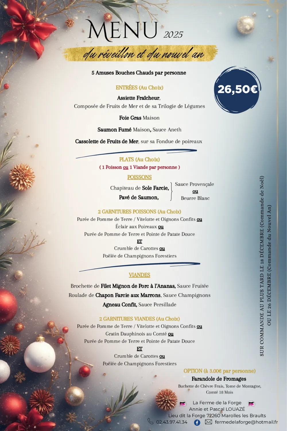 traiteur d entreprise la ferte bernard