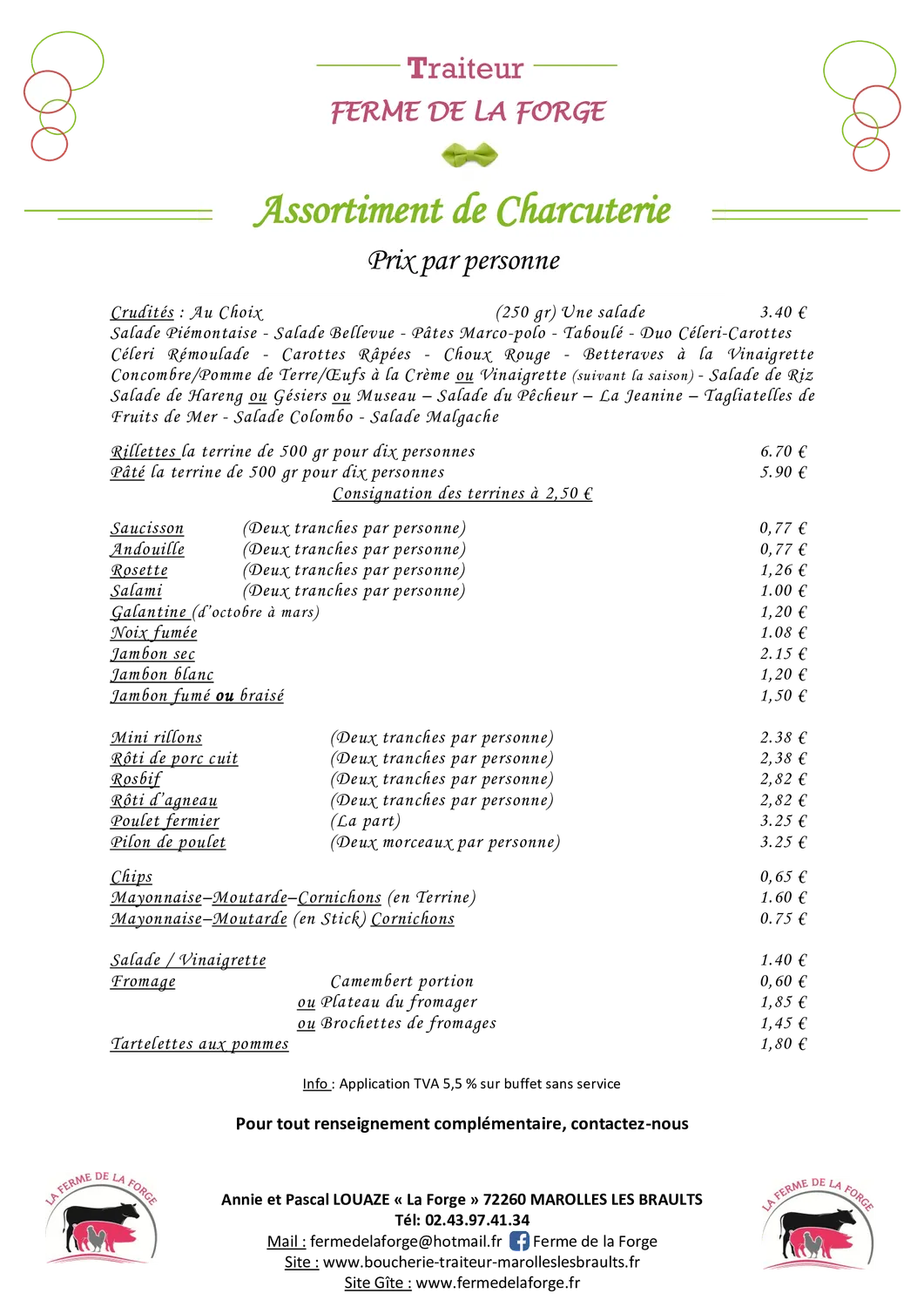vente directe la ferte bernard